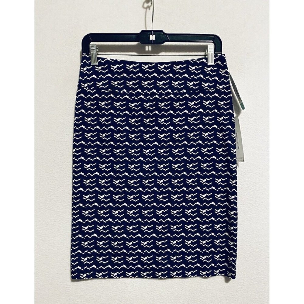 Margaret M Stitch Fix Christiana Skirt Womens Medium Pencil Geometric Print